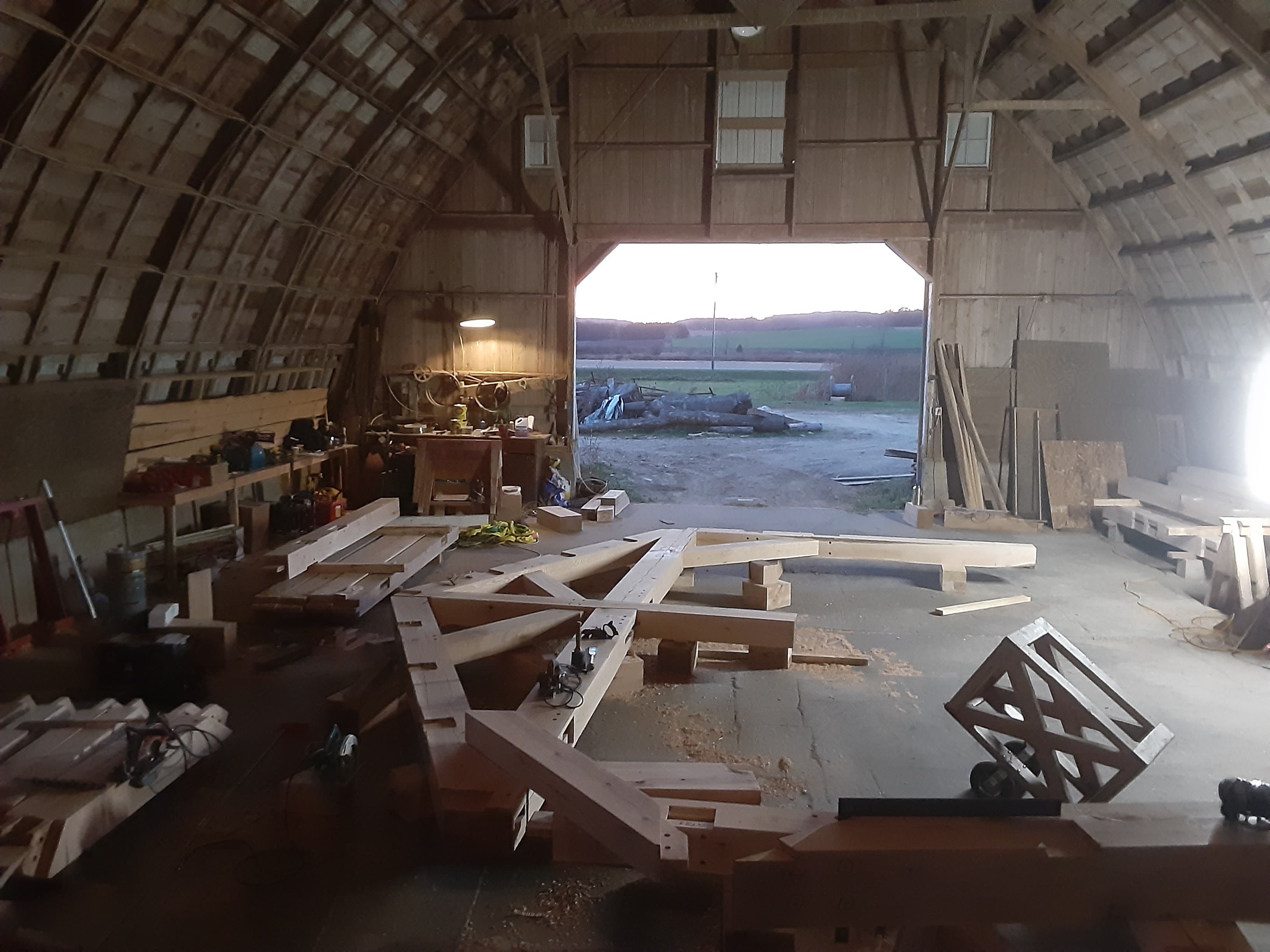 Timber frame craftsmanship